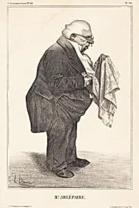 Harlé père by Honoré Daumier