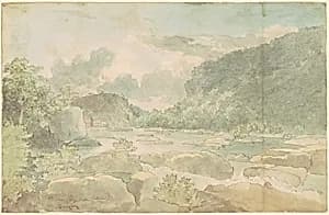 Harpers Ferry from Below by Thomas Doughty