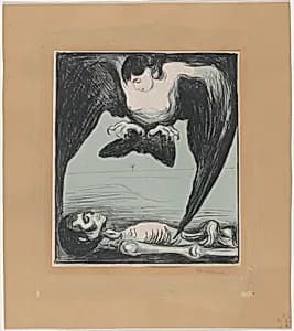 Harpy by Edvard Munch