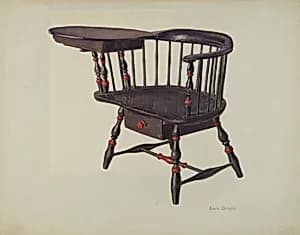 Harvard Student's Chair (Windsor) by Adele Brooks