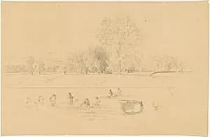 Harvesting, New England by Aaron Draper Shattuck