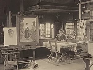 Hasemann's Studio by Alfred Stieglitz