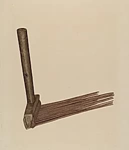 Hatchel (Flax Comb) by LeRoy Griffith