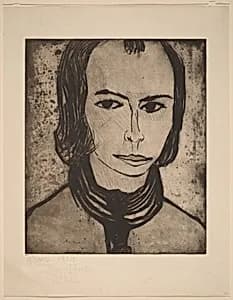 Head of a Girl by Max Kaus