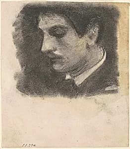 Head of a Man by John Singer Sargent