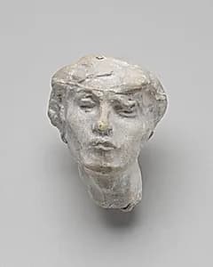 Head of a Woman by Auguste Rodin