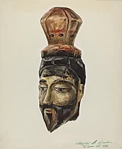 Head of San Jose by Majel G. Claflin