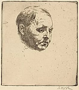 Head of Stephen Granger by Augustus John