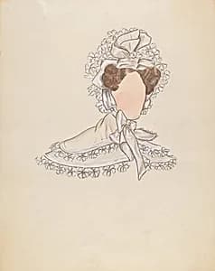 Headdress and Collar by Dorothy Gernon