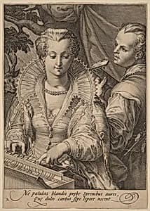 Hearing by Jan Pietersz Saenredam after Hendrik Goltzius