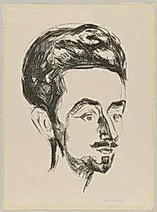 Helge Rode by Edvard Munch