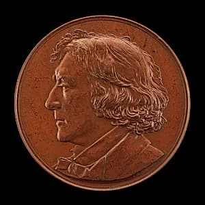 Henry Irving, 1838-1905, Actor [obverse] by Lauer Brothers