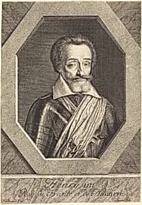 Henry IV by Jean Morin after Louis Elle I