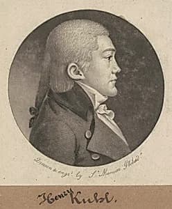 Henry Kuhl by Charles B. J. Févret de Saint-Mémin
