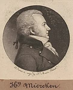 Henry Miercken by Charles B. J. Févret de Saint-Mémin