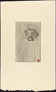 Henry Somm by Henri de Toulouse-Lautrec