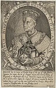 Henry VI of England by Renold Elstrack