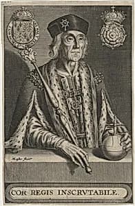 Henry VII of England by Michel Lasne