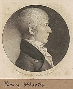 Henry Woods by Charles B. J. Févret de Saint-Mémin