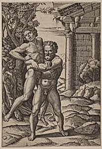Portrait of Marcantonio Raimondi, after Raphael