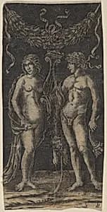 Hercules and Deianira by Francesco Francia or Peregrino da Cesena
