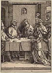 Herod and Herodias by Lucas van Leyden