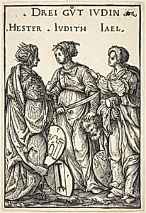 Hester, Judith and Jael by Hans Burgkmair I