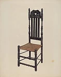 High Back Chair by James M. Lawson and Gordon Saltar