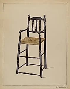 High Chair by Nicholas Gorid