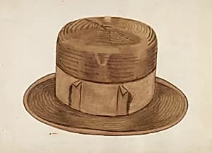 High Straw Hat by Ernest A. Towers, Jr.