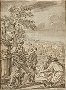Historical Scene [recto] by Angelo Marullo