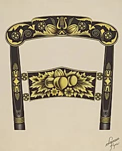 Hitchcock Chair Back by Lawrence Flynn