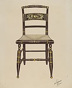 Hitchcock Chair by Lawrence Flynn