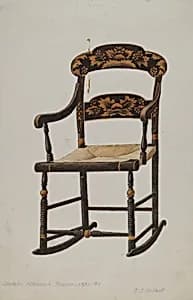 Hitchcock Rocker by David S. De Vault
