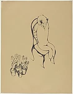 Hällucinationen (Hallucinations) by Heinrich Hoerle