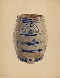 Holland Gin Keg by Charles Caseau