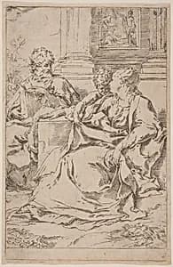 Holy Family by Guido Reni