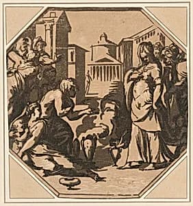 Homage to Psyche by Giuseppe Nicolo Vicentino, after Francesco Salviati