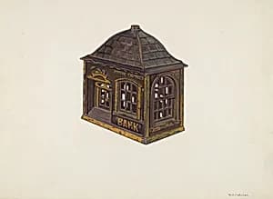 Home Savings bank by William O. Fletcher