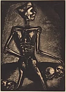 Homo Homini Lupus by Georges Rouault