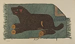 Hooked Rug by H. Langden Brown