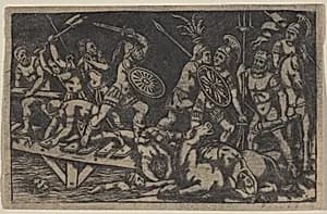 Horatius Cocles by Italian 18th or 19th Century