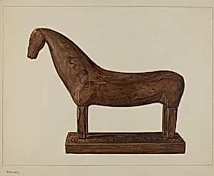Horse by Mina Lowry