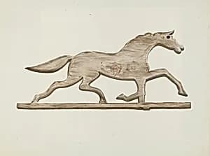 Horse Weather Vane by Lloyd Broome