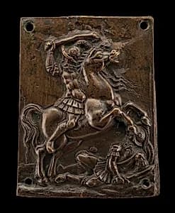 Horseman and Foot-Soldier by Andrea Briosco, called Riccio