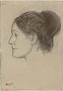 Hortense Valpinçon by Edgar Degas