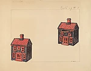 House Coin Bank by Alf Bruseth