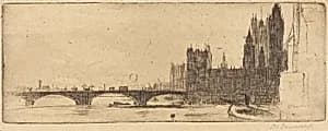 Houses of Parliament by David Young Cameron