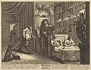 Hudibras and the Lawyer by William Hogarth