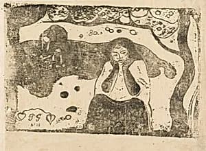 Human Misery (Misères humaines) by Paul Gauguin